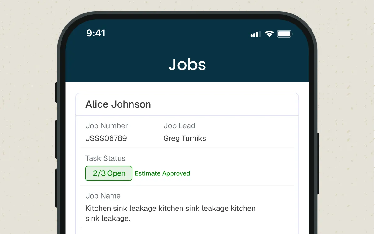 Mobile App feature 1