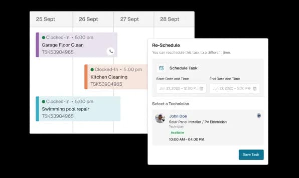 Scheduling feature 2