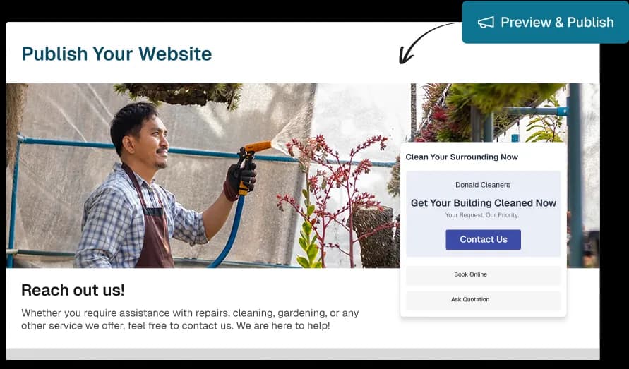 Free website builder